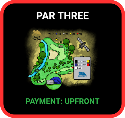 PAR THREE UPFRONT – FLAGD Golf